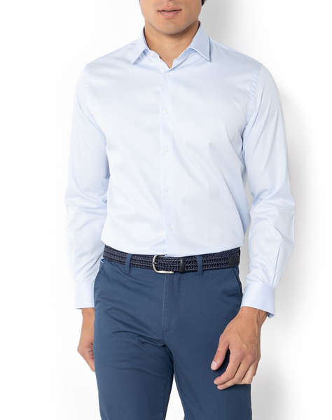 THE BOSTONIANS РИЗА CUSTOM FIT POPLIN Classic Custom Fit