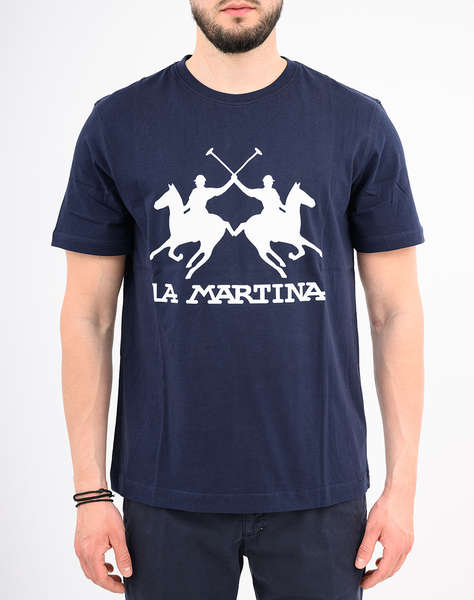 LA MARTINA БЛУЗА T-SHIRT KM MAN S/S TSHIRT JERSEY