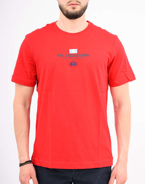 LA MARTINA БЛУЗА T-SHIRT KM MAN S/S TSHIRT JERSEY