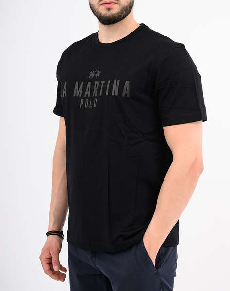 LA MARTINA BLOUSE T-SHIRT ΚΜ MAN S/S TSHIRT JERSEY