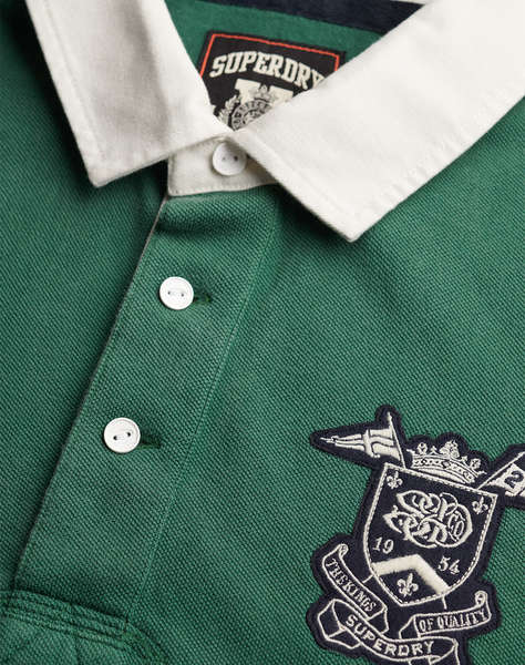 SUPERDRY D1 OVIN VINTAGE PIQUE RUGBY POLO МЪЖКА БЛУЗА