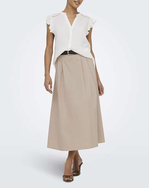 ONLY ONLZORA HW LONG BELT SKIRT PNT