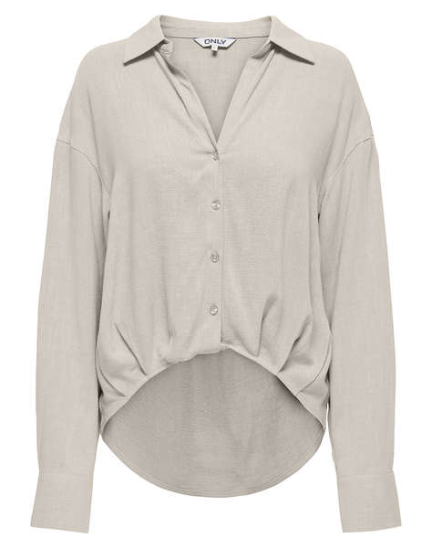 ONLY ONLSIESTA L/S LINEN BL BALLOON SHIRT PNT