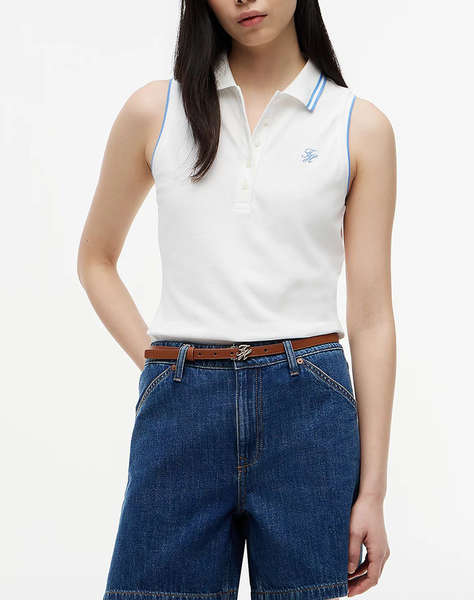 TOMMY HILFIGER SWIMSHOP COTTON POLO SS