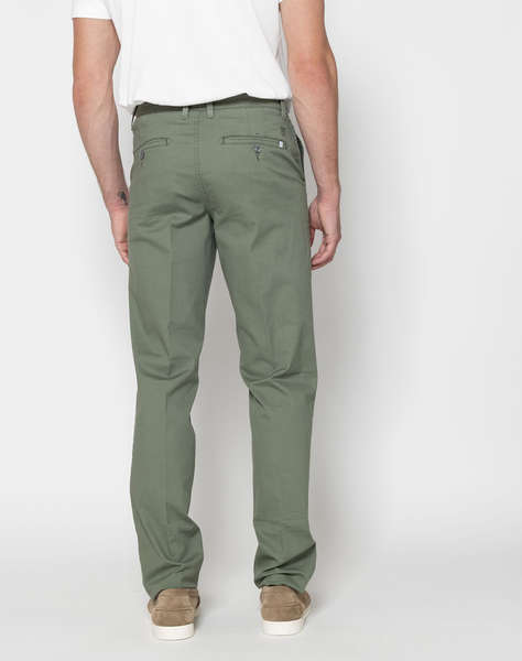 THE BOSTONIANS TROUSERS CHINOS DOBBY REGULAR FIT