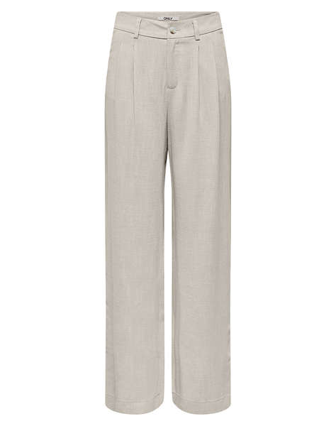 ONLY ONLSIESTA MW LINEN BL PLEAT WIDE PNT