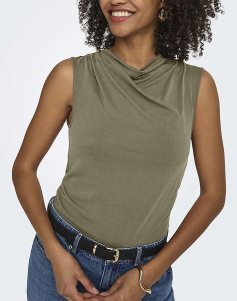 ONLY ONLHANNAH S/L WATERFALL TOP JRS