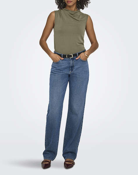 ONLY ONLHANNAH S/L WATERFALL TOP JRS