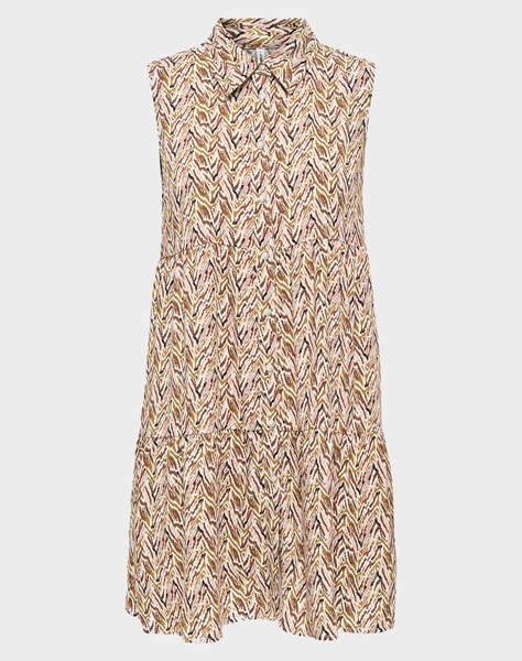 ONLY ONLTHEA NOVA S/L VIS SHIRT DRESS WVN