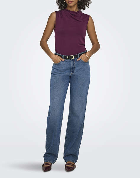ONLY ONLHANNAH S/L WATERFALL TOP JRS