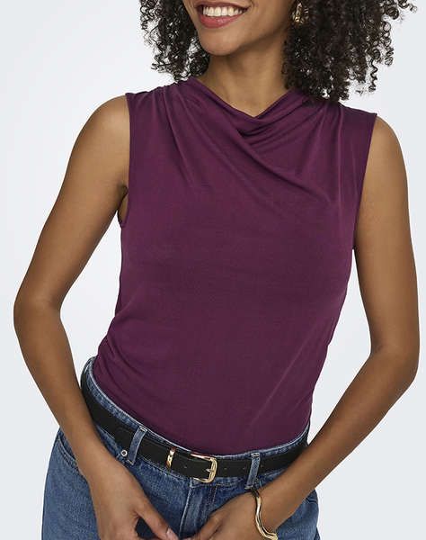 ONLY ONLHANNAH S/L WATERFALL TOP JRS