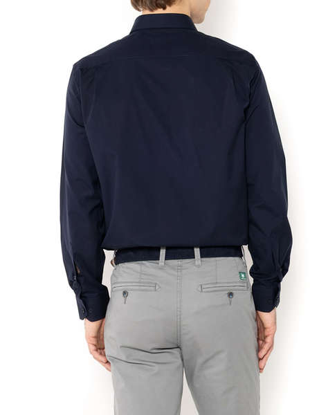 THE BOSTONIANS POPLIN SHIRT CUSTOM FIT Plain POPLIN Classic Custom Fit