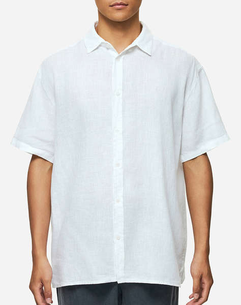 DIRTY LAUNDRY SHORTSLEEVE LINEN SHIRT