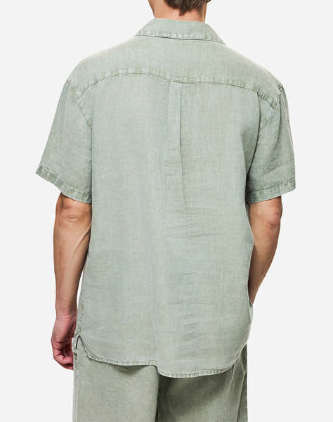 DIRTY LAUNDRY SHORTSLEEVE LINEN SHIRT