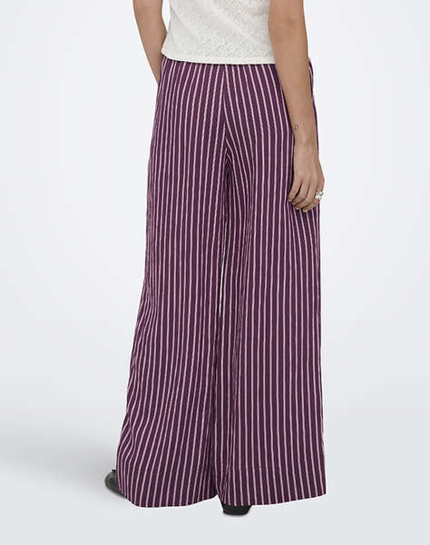 ONLY ONLMELDOLA LONG STRIPED WIDE PANTS WVN