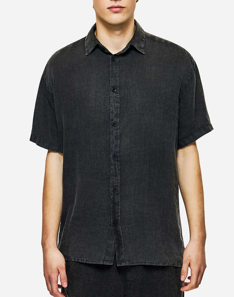 DIRTY LAUNDRY SHORTSLEEVE LINEN SHIRT