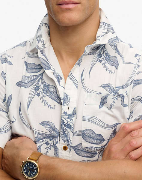 SUPERDRY D2 OVIN VINTAGE LOOM S/S SHIRT MEN''S SHIRT