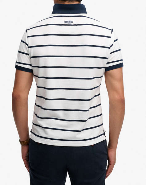 SUPERDRY D2 CREST STRIPE POLO МЪЖКА БЛУЗА