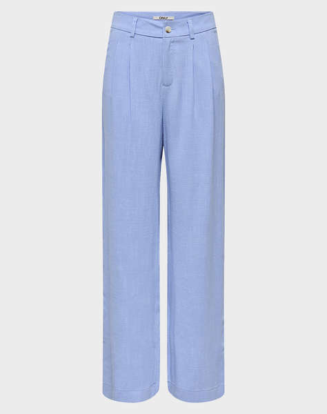 ONLY ONLSIESTA MW LINEN BL PLEAT WIDE PNT