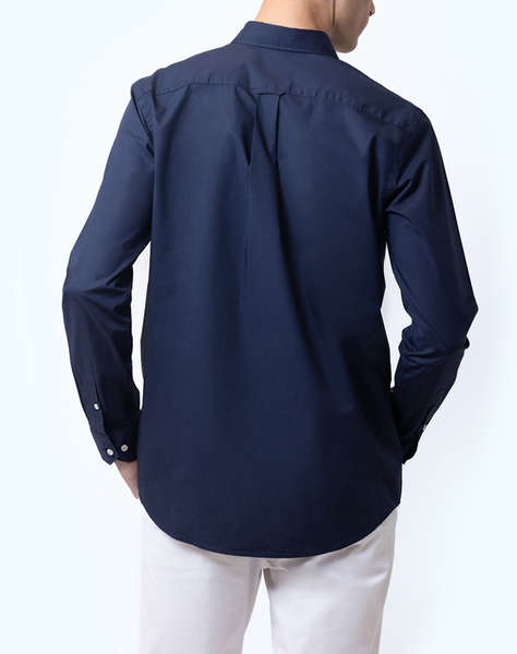 THE BOSTONIANS РИЗА POPLIN REGULAR FIT Plain POPLIN Button-down Regular Fit