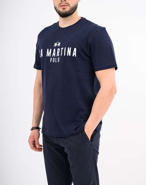 LA MARTINA BLOUSE T-SHIRT ΚΜ MAN S/S TSHIRT JERSEY