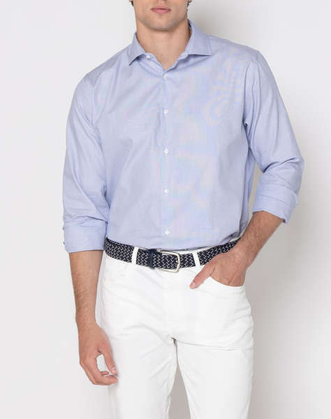 THE BOSTONIANS РИЗА DOBBY CUSTOM FIT Semi-Rex Custom Fit