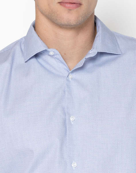 THE BOSTONIANS РИЗА DOBBY CUSTOM FIT Semi-Rex Custom Fit