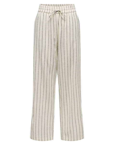 ONLY ONLTIZANA STRIPE LOOSE PANTS WVN NOOS