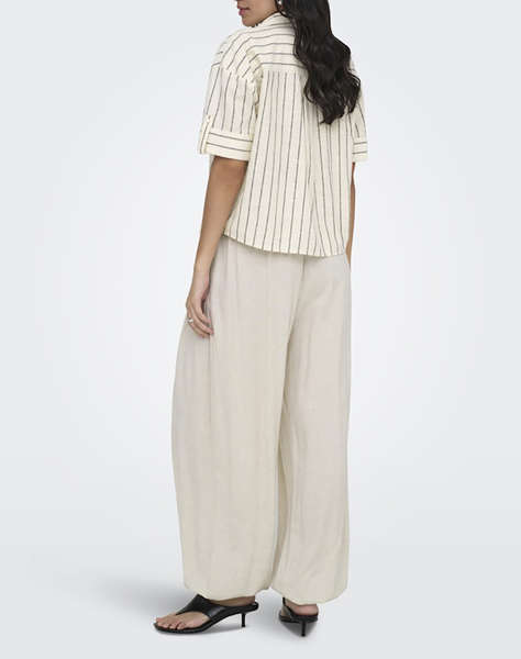 ONLY ONLTIZANA STRIPE S/S SHIRT WVN NOOS