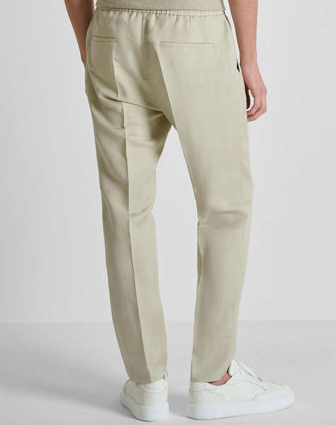 ANTONY MORATO MMTR00790FA900135 MIN OF 6 TROUSERS NEIL REGULAR FIT IN SLUB LINEN VISCOSE BLEND FABRIC MEN''S PANTS
