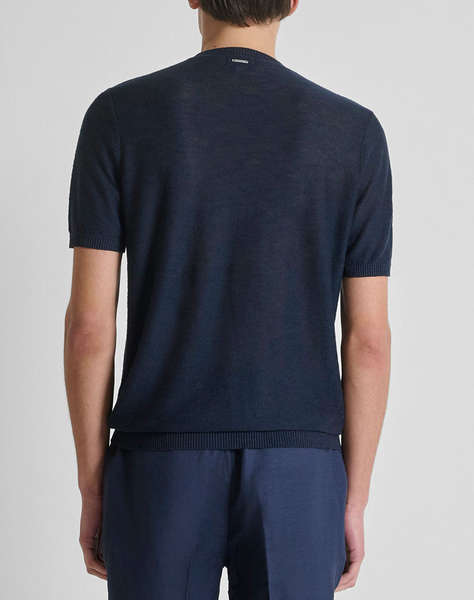 ANTONY MORATO MMSW01600YA500067 MIN OF 6 SWEATER REGULAR FIT IN LINEN BLEND SOFT YARN KNITTED MEN''S