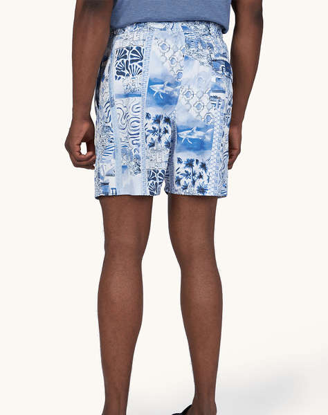 PAUL&SHARK Pull-on long swim trunk