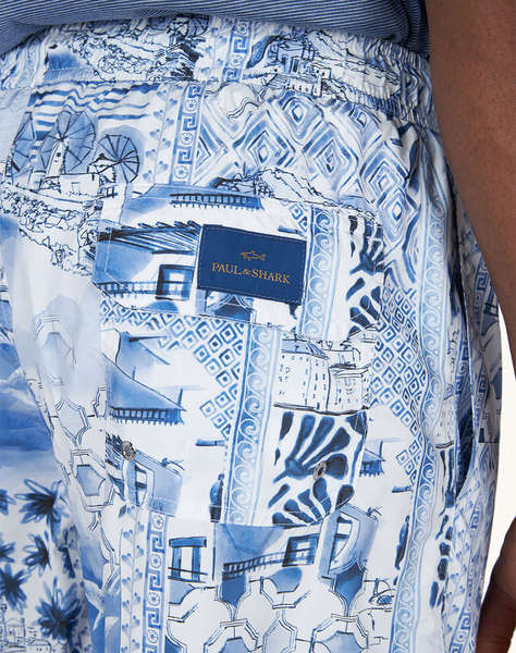 PAUL&SHARK Pull-on long swim trunk