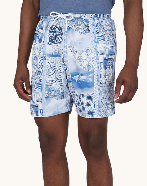 PAUL&SHARK Pull-on long swim trunk