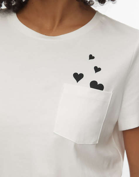 VERO MODA VMKARMA S/S O-NECK T-SHIRT JRS BTQ