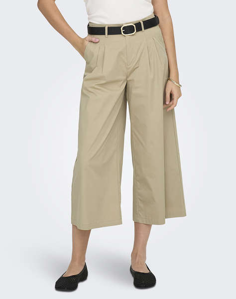 ONLY ONLTANNY MW PLEAT CULOTTE PANT CC PNT