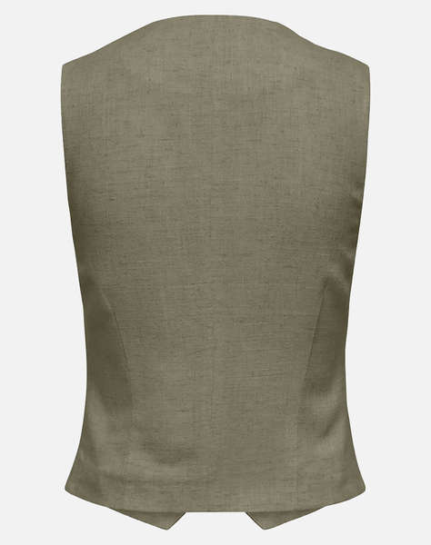 ONLY ONLSIESTA S/L LINEN BL VEST TLR