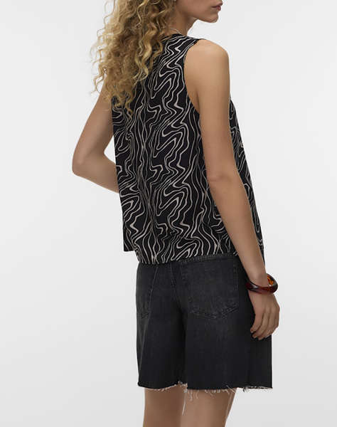VERO MODA VMEASY JOY S/L V-NECK TOP WVN GA