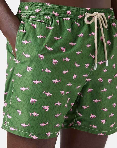 MC2 LIGHTING MICRO FANTASY-SWIMSHORT-SHARK ON SHARK 5221