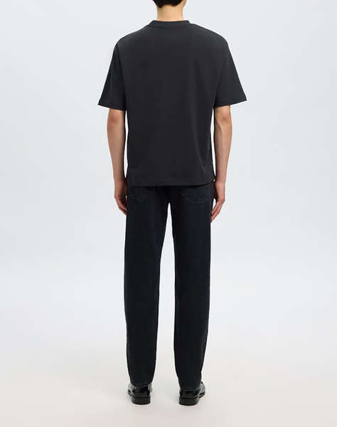 SELECTED SLMLOOSEOSCAR SS O-NECK TEE NOOS