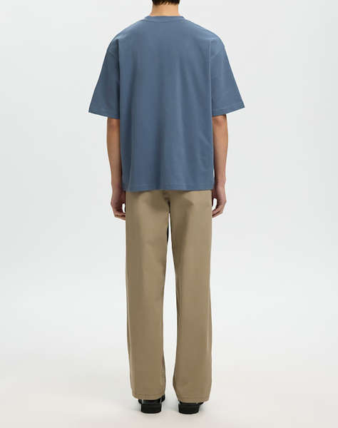 SELECTED SLMLOOSEOSCAR SS O-NECK TEE NOOS