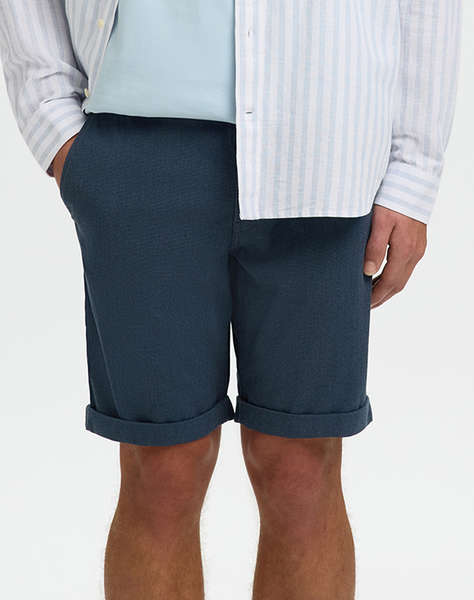 SELECTED SLMSLIM-LUTON MILES FLEX SHORTS NOOS