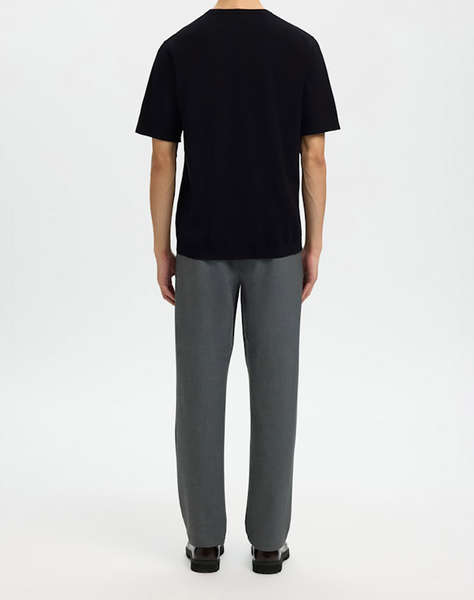 SELECTED SLMTORINO SS KNIT CREW NECK NOOS