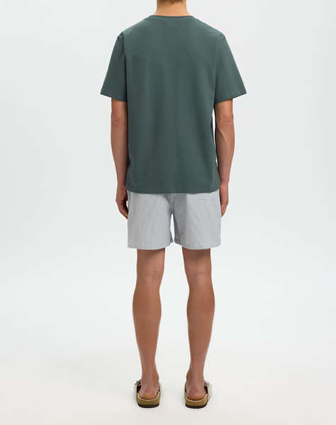 SELECTED SLMATLAS SS O-NECK TEE NOOS