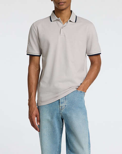 SELECTED SLMSLIM-ATLAS SPORT SS POLO NOOS