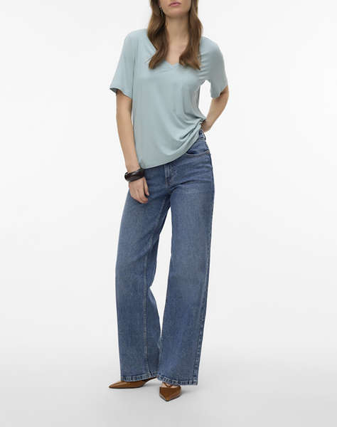 AWARE BY VERO MODA AWRITA SS V-NECK T-SHIRT NOOS
