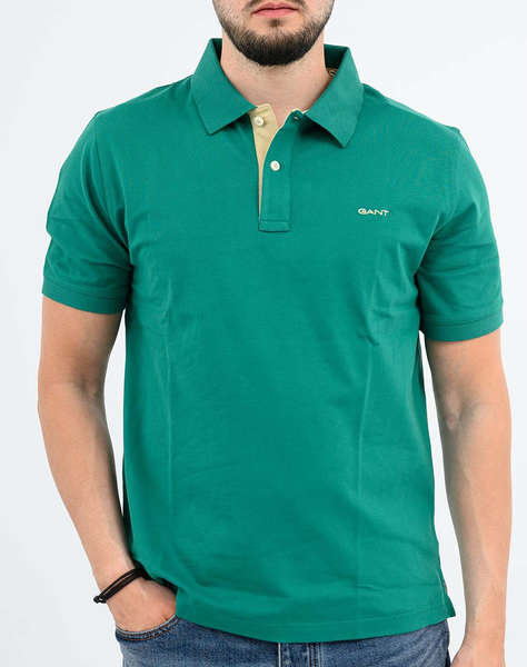GANT BLOUSE ΚΜ REG CONTRAST PIQUE SS POLO