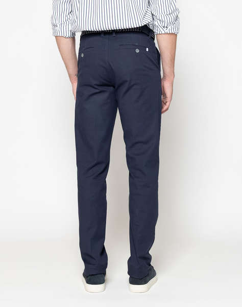 THE BOSTONIANS TROUSERS CHINOS DOBBY REGULAR FIT