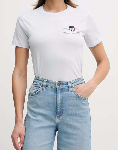 GANT БЛУЗА KMREG ARCHIVE SHIELD SS T-SHIRT