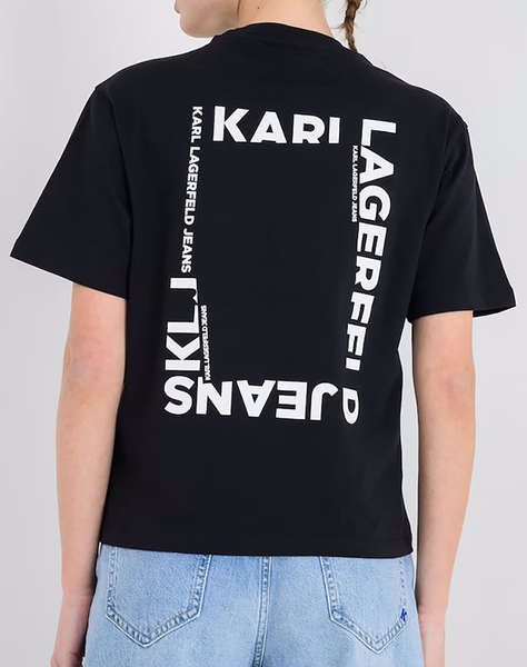 KARL LAGERFELD JEANS KLJ REG SS FRAME TEE